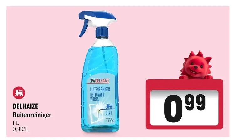 Promotie: Delhaize Ruitenreiniger