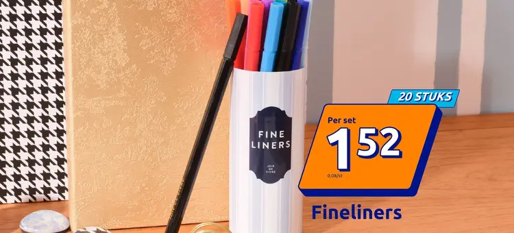 Aanbieding: Fineliners
