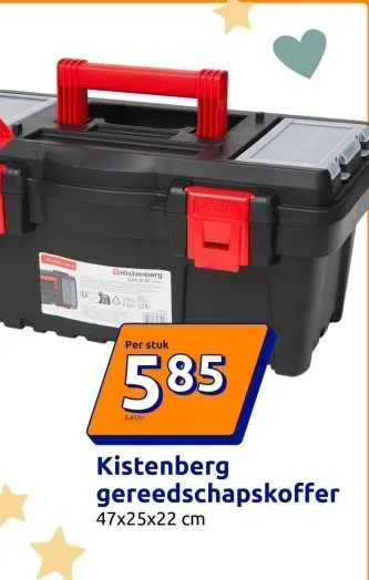 Promotie: gereedschapskoffer