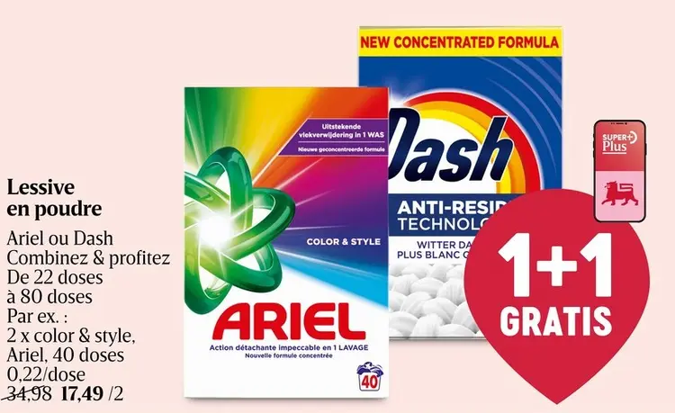 Offre: Lessive en poudre