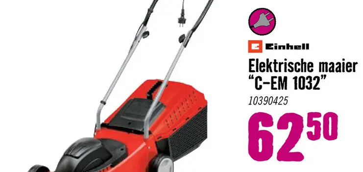Aanbieding: EINHELL Elektrische grasmaaier GC-EM 1032