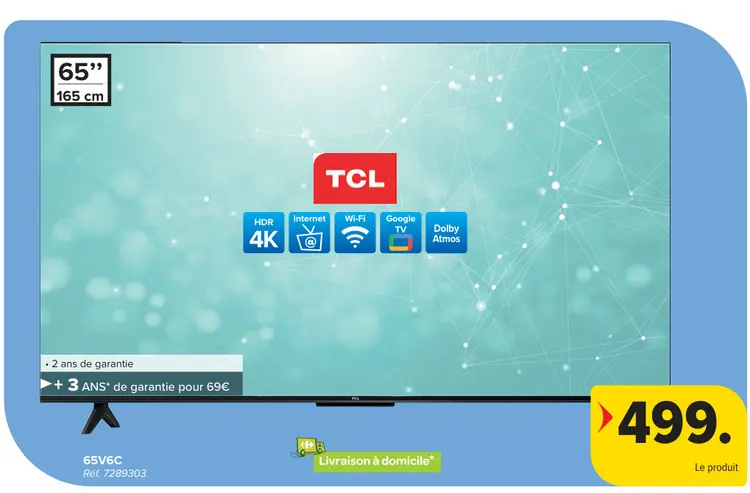Offre: Tcl 65v6c