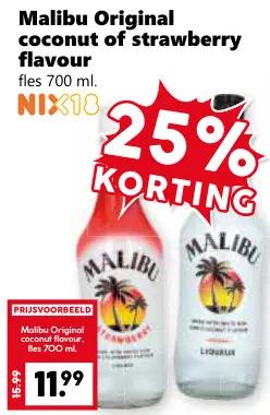 Aanbieding: Coconut of strawberry flavour