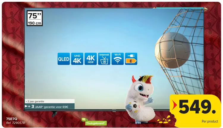 Promotie: TV 75E7Q