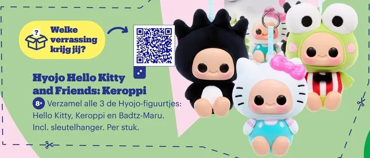 Promotie: Hyojo Hyojo Hello Kitty and Friends: Keroppi