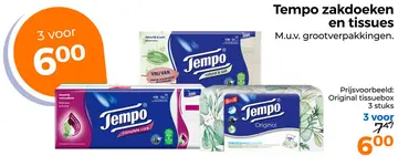 Aanbieding: Zakdoeken en tissues