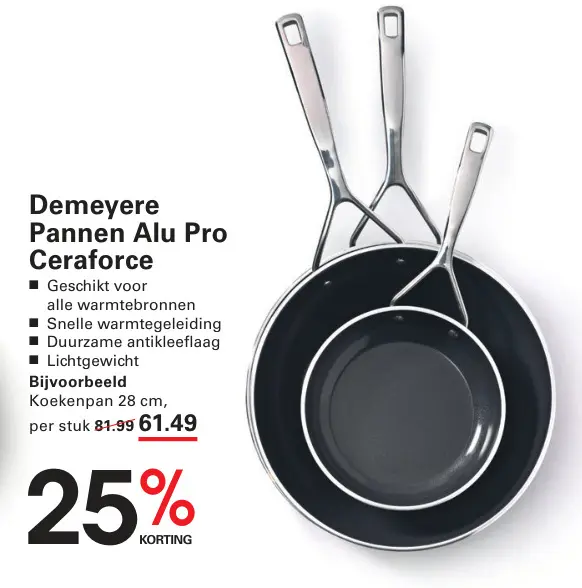 Aanbieding: Pannen Alu Pro Ceraforce