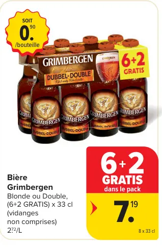 Offre: Bière Grimbergen