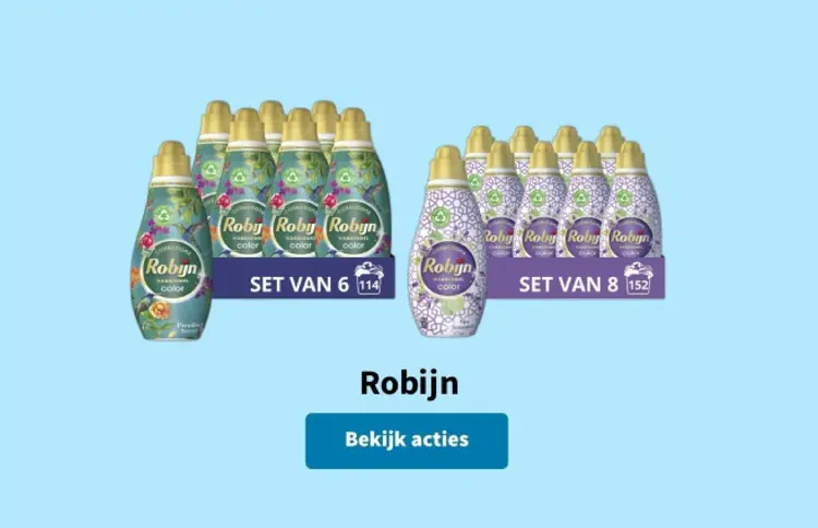 Promotie: Robijn wasmiddel