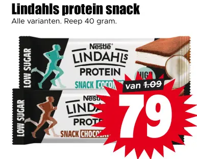 Aanbieding: Lindahls protein snack