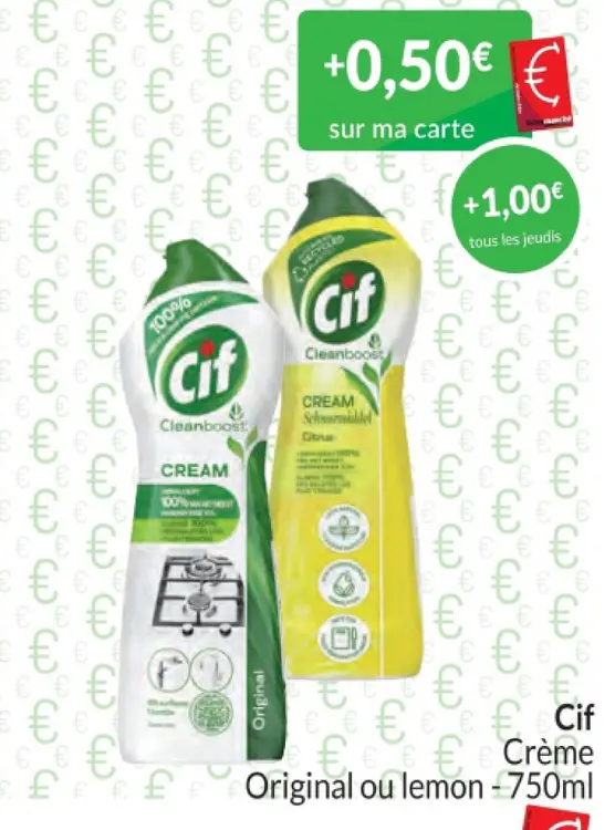 Offre: Crème