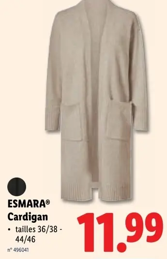 Offre: Cardigan
