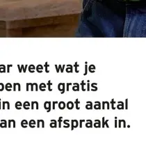 Aanbieding: weet wat je