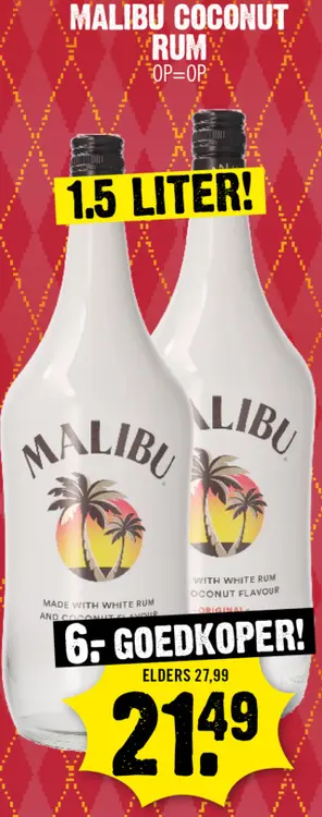 Aanbieding: Coconut rum