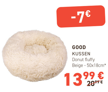 Aanbieding: GOOD KUSSEN Donut fluffy