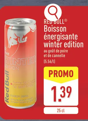 Offre: Boisson énergisante winter edition