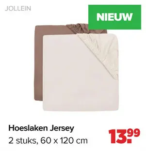 Aanbieding: Hoeslaken Jersey