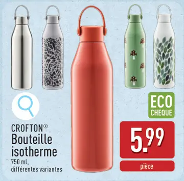 Offre: CROFTON® Bouteille isotherme