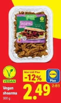 Aanbieding: Vegan shoarma