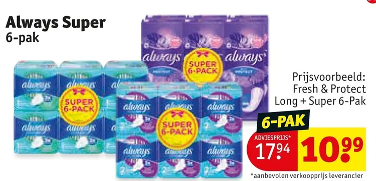 Promotie: Always Super