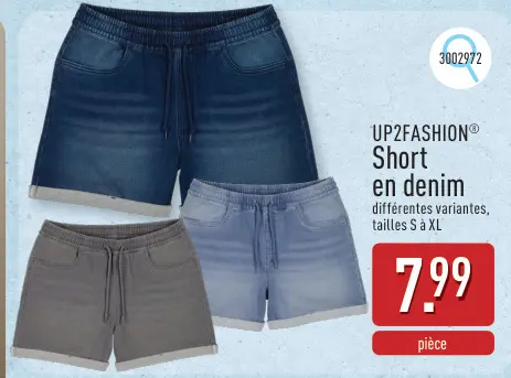 Offre: Short en denim