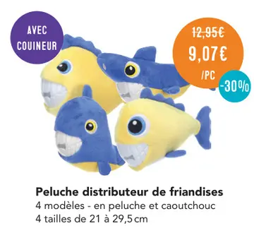 Offre: Peluche distributeur de friandises