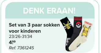Promotie: Sokken voor kinderen