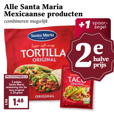 Aanbieding: Santa Maria Mexicaanse producten