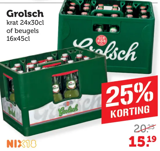 Aanbieding: Grolsch