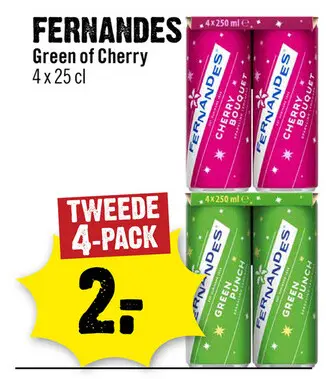 Aanbieding: Green or Cherry
