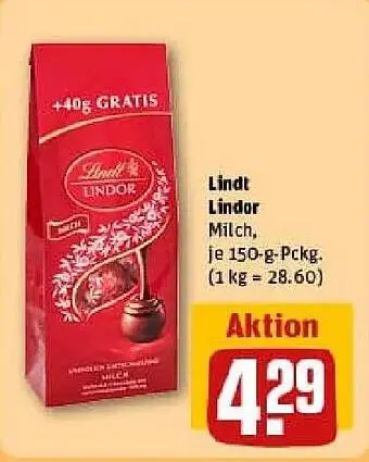 Aanbieding: Lindor Milch