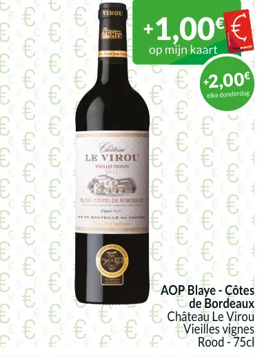 Promotie: Château Le Virou Vieilles vignes