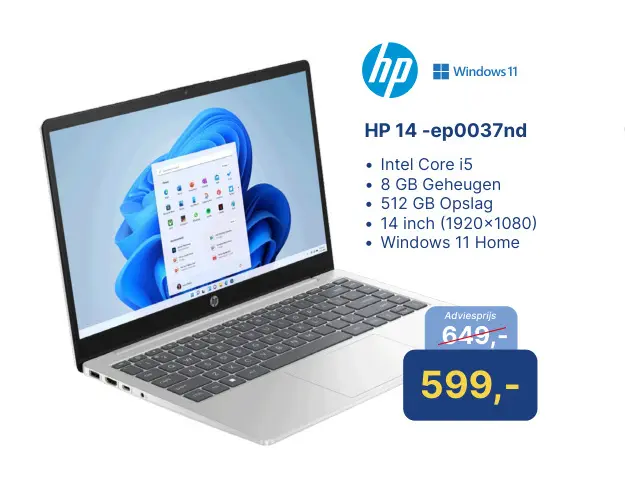 Aanbieding: HP 14-ep0037nd