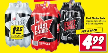 Aanbieding: First Choice Cola