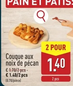 Offre: Couque aux noix de pécan