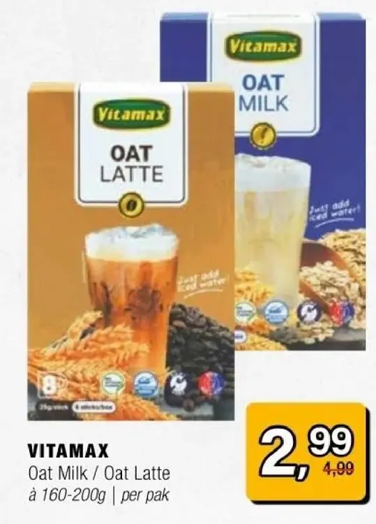 Aanbieding: Oat Milk / Oat Latte