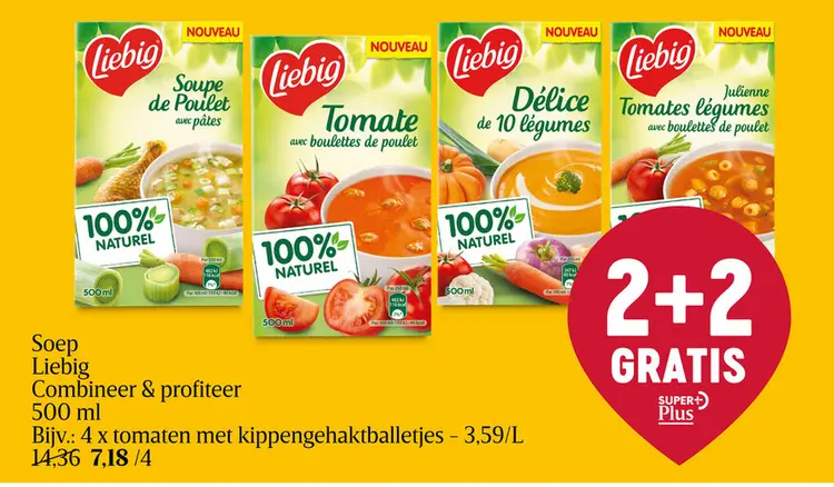 Aanbieding: Soep | Tomaten | Kippen-Balletjes