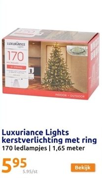 Aanbieding: Luxuriance Lights kerstverlichting met ring