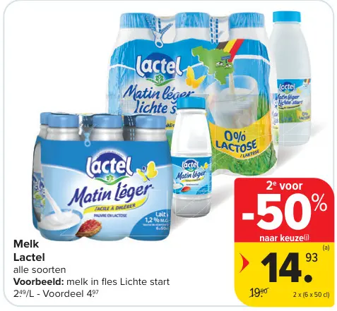 Promotie: Melk