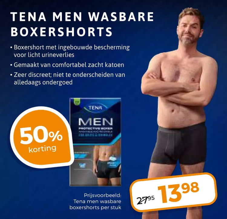 Aanbieding: Men wasbare boxershorts