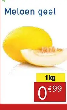 Aanbieding: Meloen geel