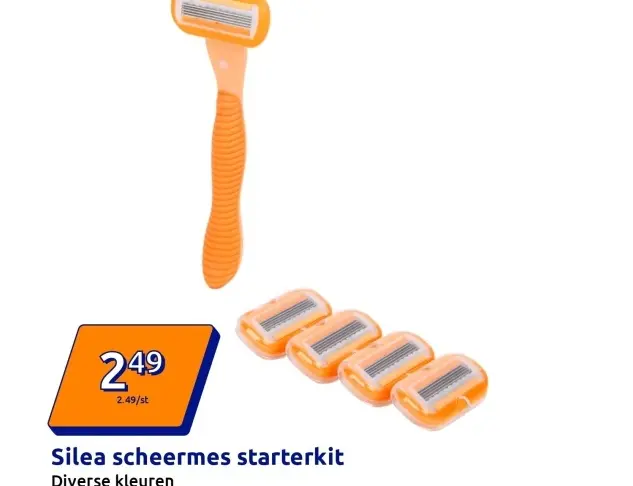 Aanbieding: Silea scheermes starterkit