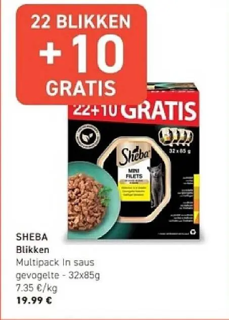 Promotie: Blikken Multipack In saus gevogelte