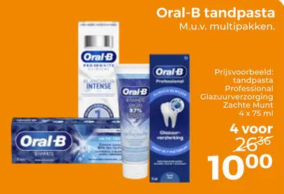 Aanbieding: Tandpasta