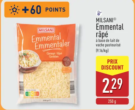 Offre: Emmental râpé