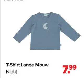 Promotie: T-Shirt Lange Mouw Night