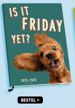 Aanbieding: Is It Friday Yet? Agenda 2025-2026