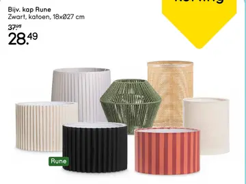 Aanbieding: Bijv. kap Rune