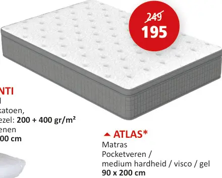 Promotie: ATLAS Matras