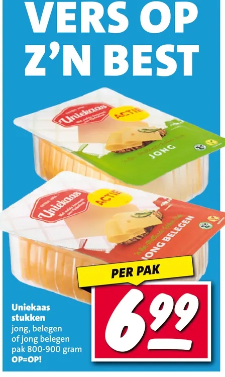 Aanbieding: Uniekaas stukken